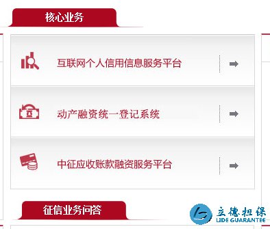 互联网个人信用信息服务平台